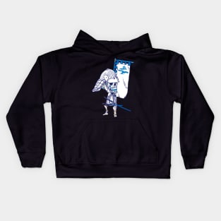 Samurai Skull Kids Hoodie